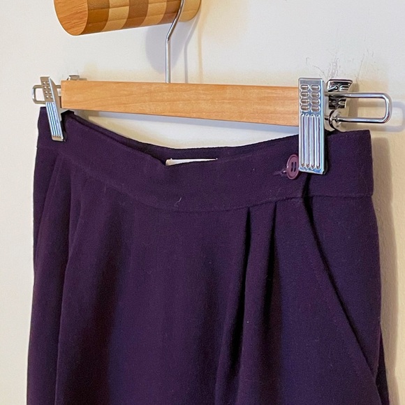 Ports International wool purple high rise pants - Picture 12 of 13